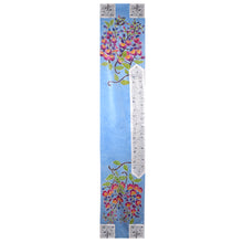 Load image into Gallery viewer, Wisteria Blue Hand Painted Silk Tallit Prayer Shawl