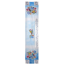 Load image into Gallery viewer, Bird Floral Handpainted Silk Tallit Prayer Shaw