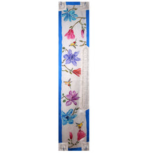 Load image into Gallery viewer, Hummingbird & Magnolias Handpainted Silk Tallit Prayer Shawl