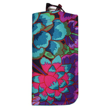 Load image into Gallery viewer, Handcrafted Floral Eyeglass Padded Lined Case