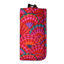 Load image into Gallery viewer, Handcrafted Colorful Fans Eyeglass Padded Lined Case