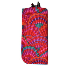 Load image into Gallery viewer, Handcrafted Colorful Fans Eyeglass Padded Lined Case