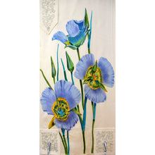 Load image into Gallery viewer, Lily Hand Painted Silk Tallit Prayer Shawl