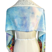 Load image into Gallery viewer, Western Wall Hand Painted Silk Tallit Prayer Shawl