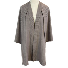 Load image into Gallery viewer, Exquisite Soft Cashmere Houndstooth Cape with Tie belt