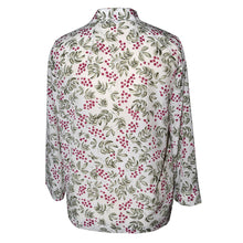 Load image into Gallery viewer, Lovely Crepe de Chine Silk Eucalyptus Print Kimono Jacket with Scarf
