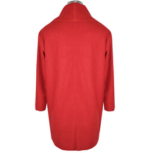 Load image into Gallery viewer, Crimson Wool Blend Wrap Jacket
