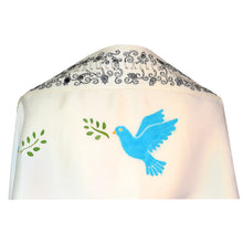 Load image into Gallery viewer, Jerusalem Blue Hand Painted Tallit Prayer Shawl