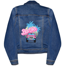 Load image into Gallery viewer, Barbie Style Embroidered Denim Jeans Jacket Girls 10-12
