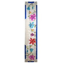 Load image into Gallery viewer, Handpainted Hummingbird & Magnolias Silk Tallit Prayer Shawl