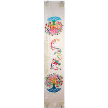 Load image into Gallery viewer, Tree of Life Handpainted Silk Tallit Prayer Shawl