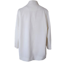 Load image into Gallery viewer, Lovely Cream Lightweight Wool Knit Wrap Jacket