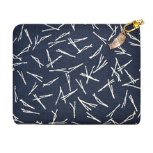 Load image into Gallery viewer, Padded Kindle Zippered Case with Koi Zipper Pull and Japanese Embroidery