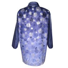 Load image into Gallery viewer, One of a kind Lavender Print Cotton Kimono Jacket