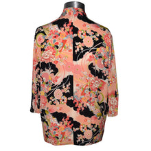 Load image into Gallery viewer, Beautiful One of a Kind Floral Kimono Tie Front Jacket