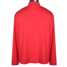 Load image into Gallery viewer, Beautiful Watermelon Red Soft Wool Crepe Unlined Swing Jacket