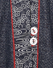 Load image into Gallery viewer, Japanese Indigo Cotton Kimono Jacket with Inset M/LG
