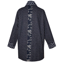 Load image into Gallery viewer, Handcrafted Dragonfly Japanese Indigo Print Kimono Jacket