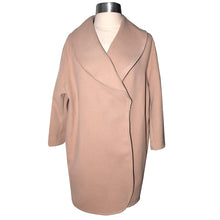 Load image into Gallery viewer, Luxurious Camelhair Blend Wrap Coat with Tie