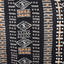 Load image into Gallery viewer, Luxurious Black & Gold Crow Pattern Crepe de Chine Silk Kimono Jacket