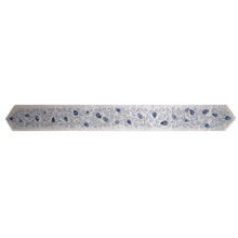 Load image into Gallery viewer, Blue Turquoise Crackle Hand Painted Jacquard Silk Tallit Prayer Shawl