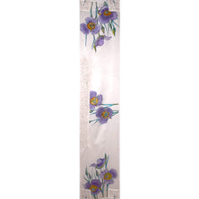 Load image into Gallery viewer, Beautiful Calochortus Lily Hand Painted Silk Tallit Prayer Shawl
