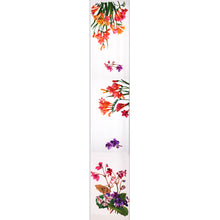 Load image into Gallery viewer, Luxurious Handpainted Multicolor Floral Silk Scarf/Shawl