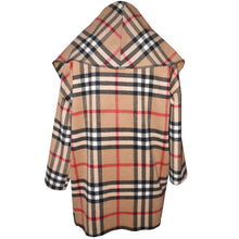 Load image into Gallery viewer, Super Soft Classic Plaid Wool Blend Wrap Coat