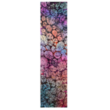 Load image into Gallery viewer, Multicolor Abstract Handpainted Silk Shawl/Scarf