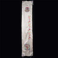 Load image into Gallery viewer, Embroidered Pomegranate Tree of Life Silk Tallit Prayer Shawl