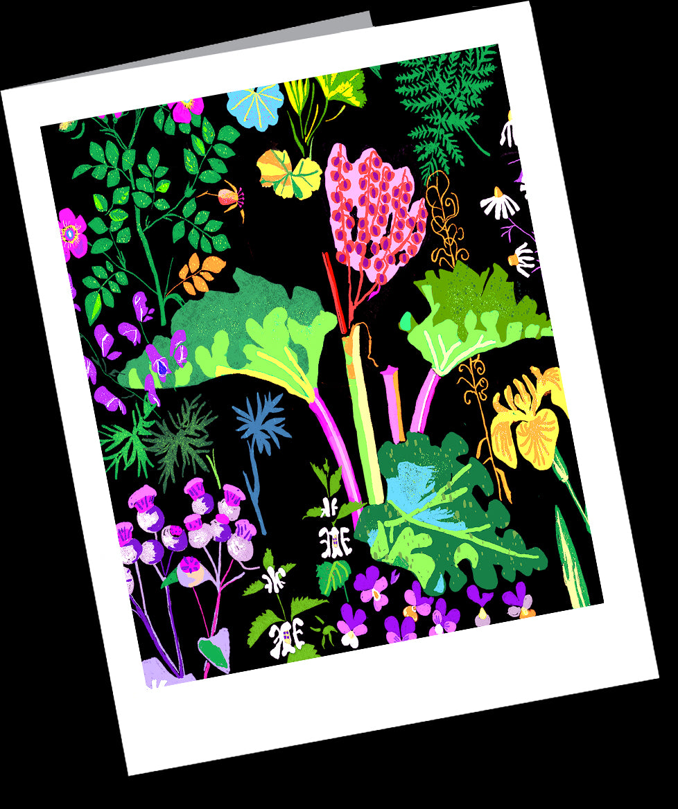 Hawaii Floral 10 Small Notecard Pack (4.25” x 5.5”)