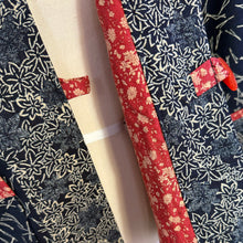 Load image into Gallery viewer, Indigo Multiprint Kimono Style Jacket
