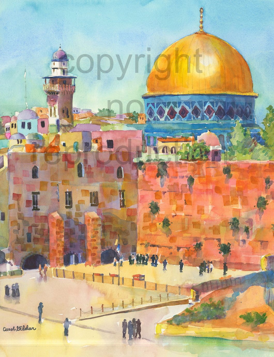 Exquisite Jerusalem Print  13