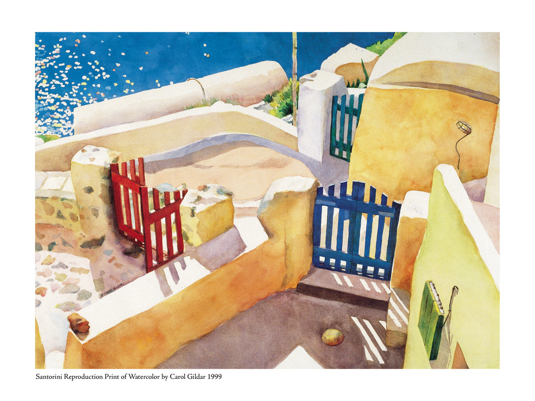 Santorini Limited Edition Print