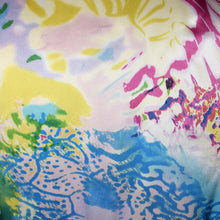 Load image into Gallery viewer, Luxurious Sea Coral, Blue Citrine Silk Kimono Jacket
