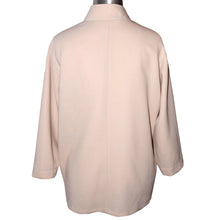 Load image into Gallery viewer, Elegant Ivory Stretch Double Soft Wool Jacket
