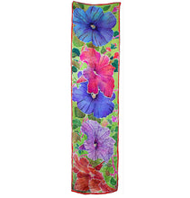 Load image into Gallery viewer, Petunia Floral Jacquard Silk Wrap
