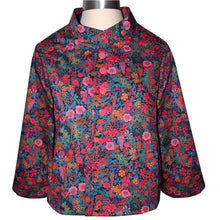Load image into Gallery viewer, Beautiful Floral Liberty of London Tana Lawn Cotton Swing Jacket
